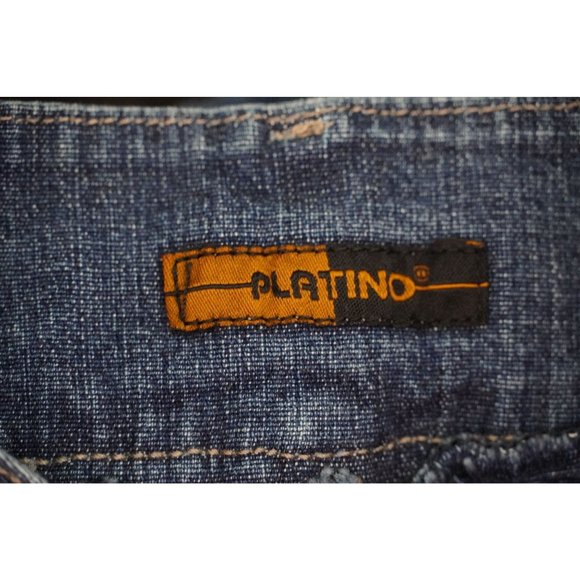 Platino Jeans Stretch Bootcut Long Length Butt Lifting 25 in Waist - Picture 5 of 11